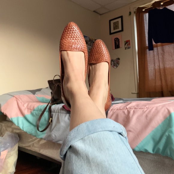 Vtg Cara Mia Woven Flats - Picture 4 of 4